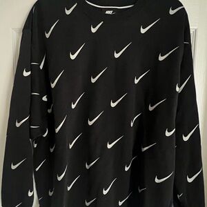 Nike swoosh crewneck